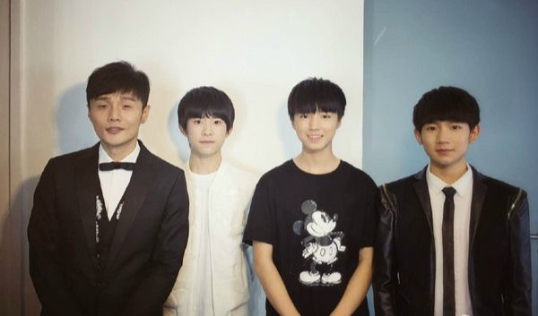 TFboys最新同框瞬间