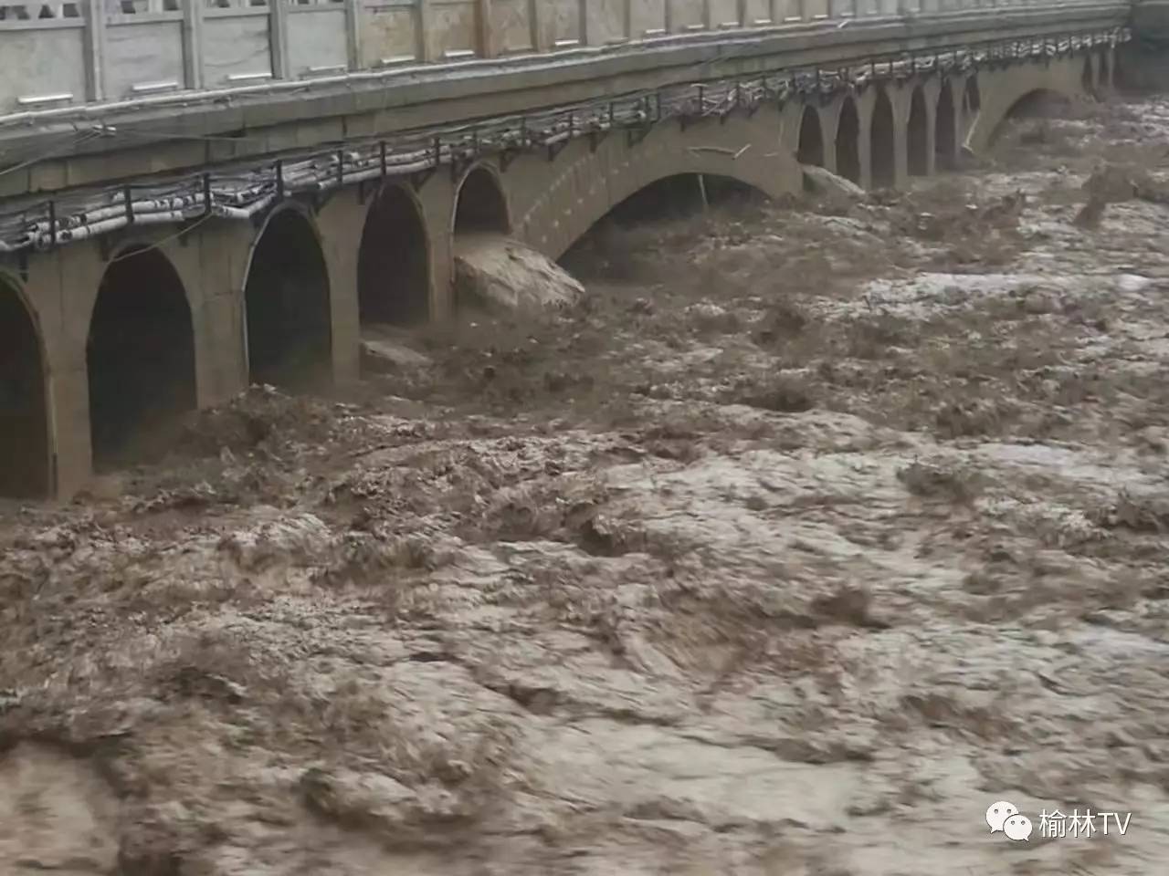 子洲地区洪水灾害实时动态报道